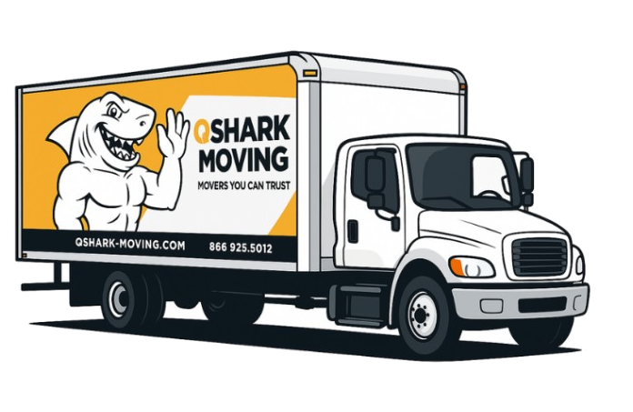QShark Moving truck — Movers You Can Trust