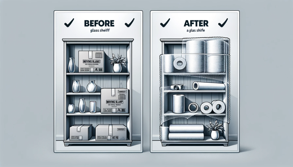 before and after packing
