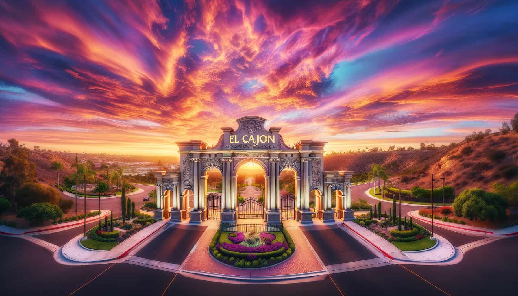 City of El Cajon Gate