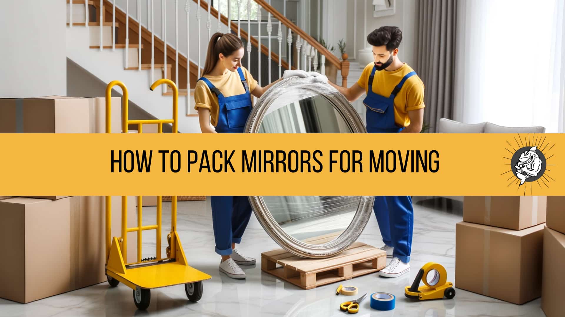 How to Pack Mirrors for Moving (2026) — Step-by-Step Guide & Pro Tips | QShark Moving